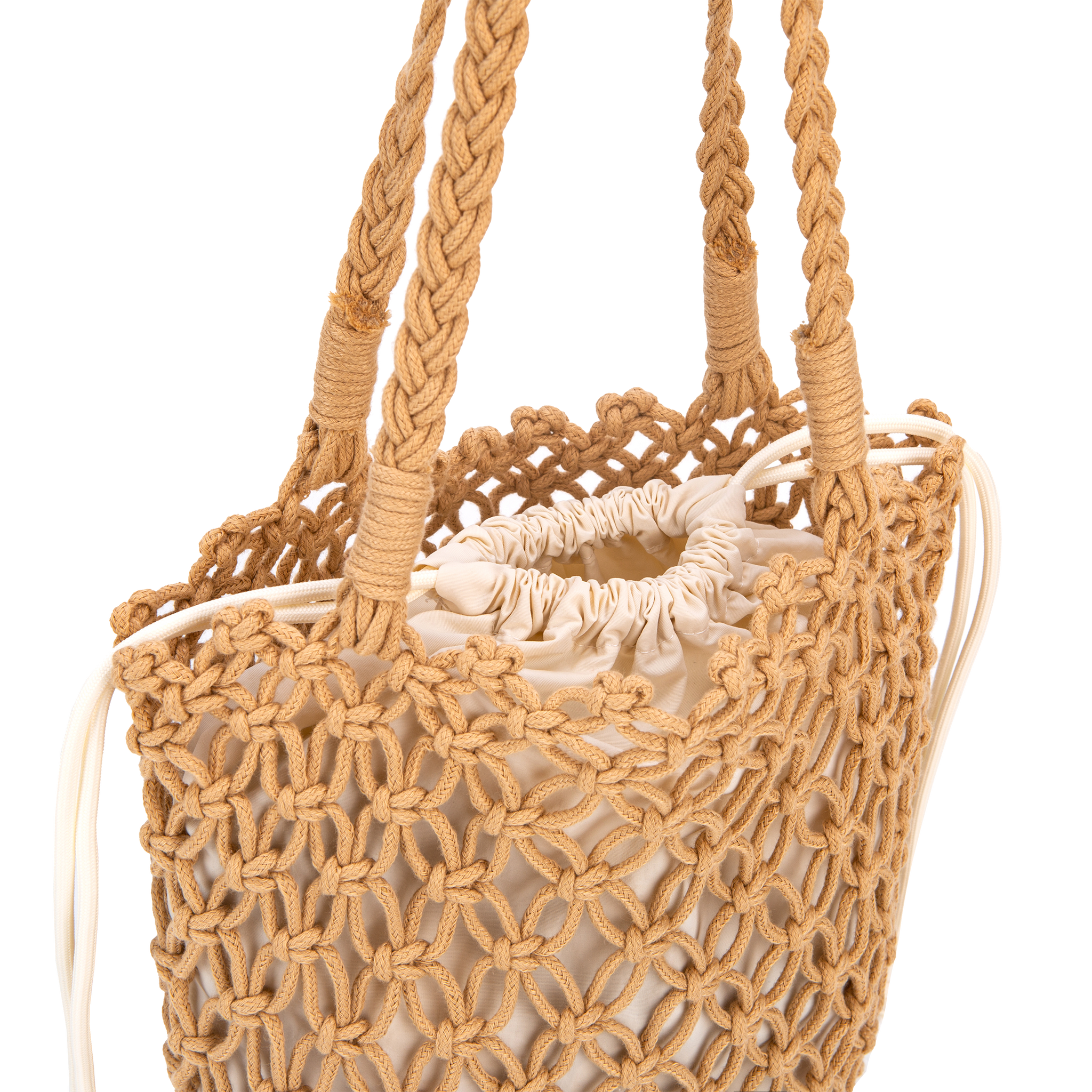 LOLLY TOTE - TAN BROWN