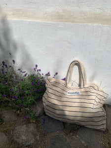 NARAM WEEKEND BAG - CREME + INK