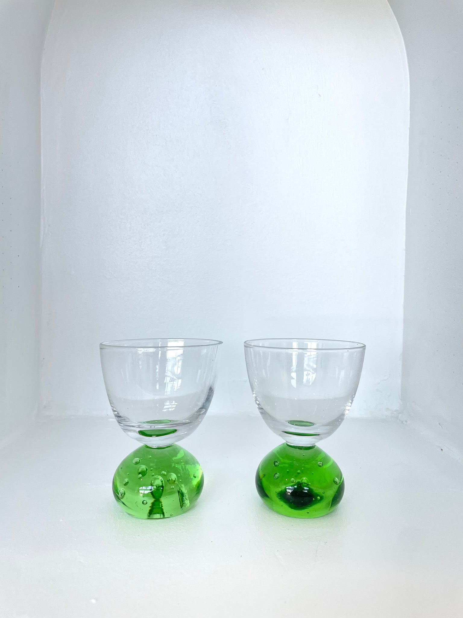 BUBBLE COCKTAIL GLASSES