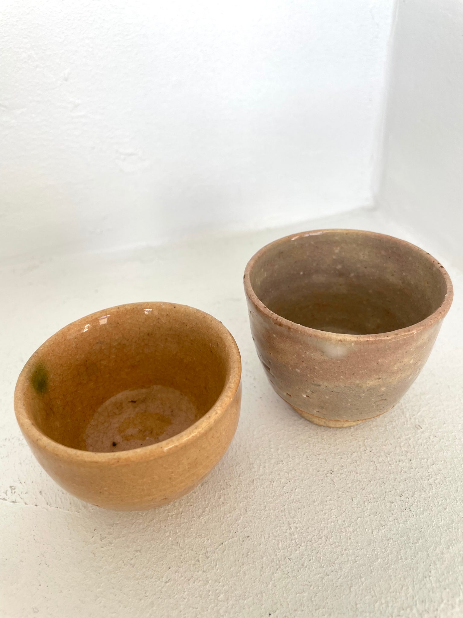 MISMATCHED SAKE CUPS