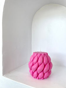 ARAN CANDLE - PINK