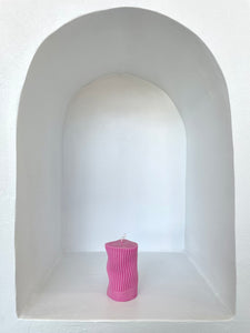 ARAN CANDLE - PINK