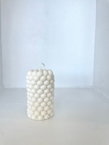 PEARL CANDLE - WHITE