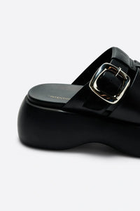 NELL PLATFORM SANDAL - BLACK