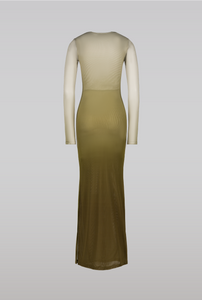 Gradient mesh dress