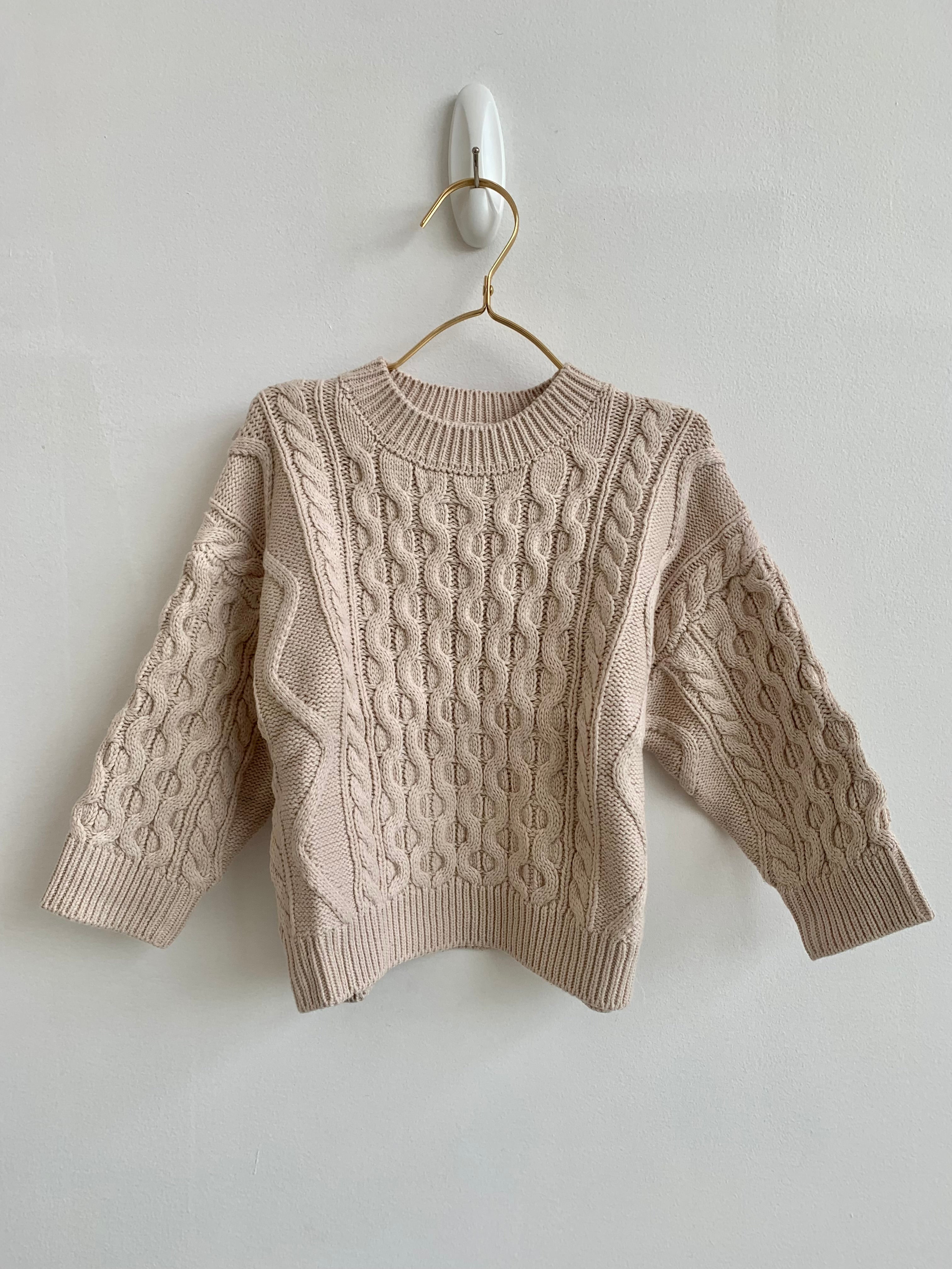 DAY SWEATER RICKY WINTER WOOL BEIGE MELANGE